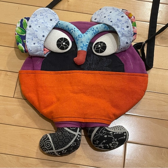 Cute Owl Multicolour Bag - Picture 3 of 8